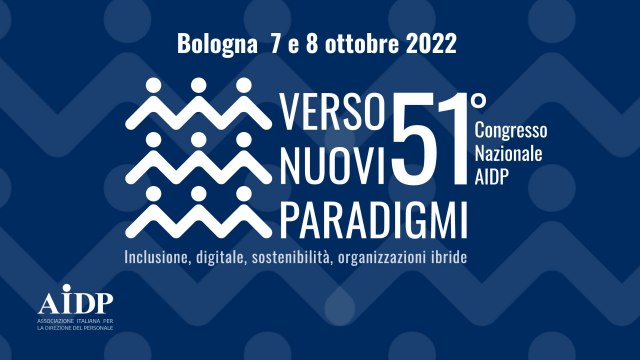 Teaser 51° Congresso Nazionale AIDP 2022 @Bologna 7-8 ottobre