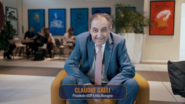 Congresso 2022 Intervista a Claudio Galli Presidente AIDP Emilia Romagna