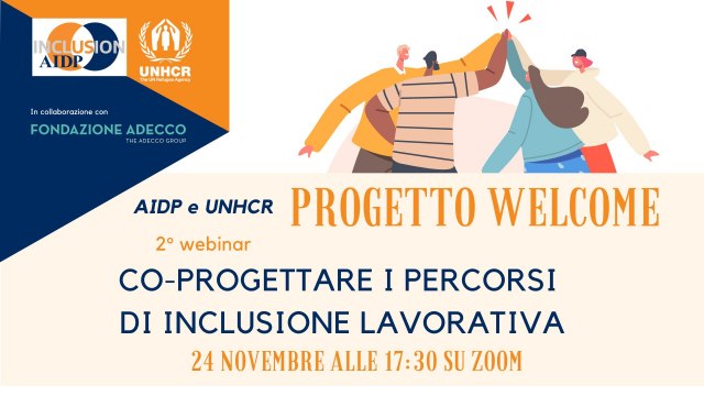 2° Webinar formativo UNHCR | Co-progettare i percorsi di inclusione lavorativa